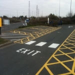 Roadway Markings Contractor in Rhewl 11