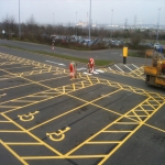 Car Park Floor Painting in Whitley 8