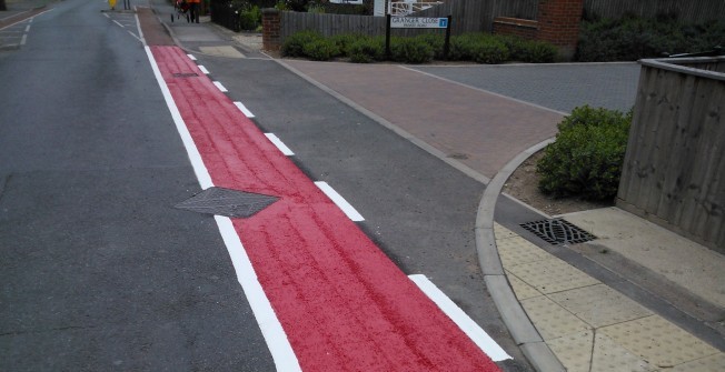 Durable Road Markings in Lane End